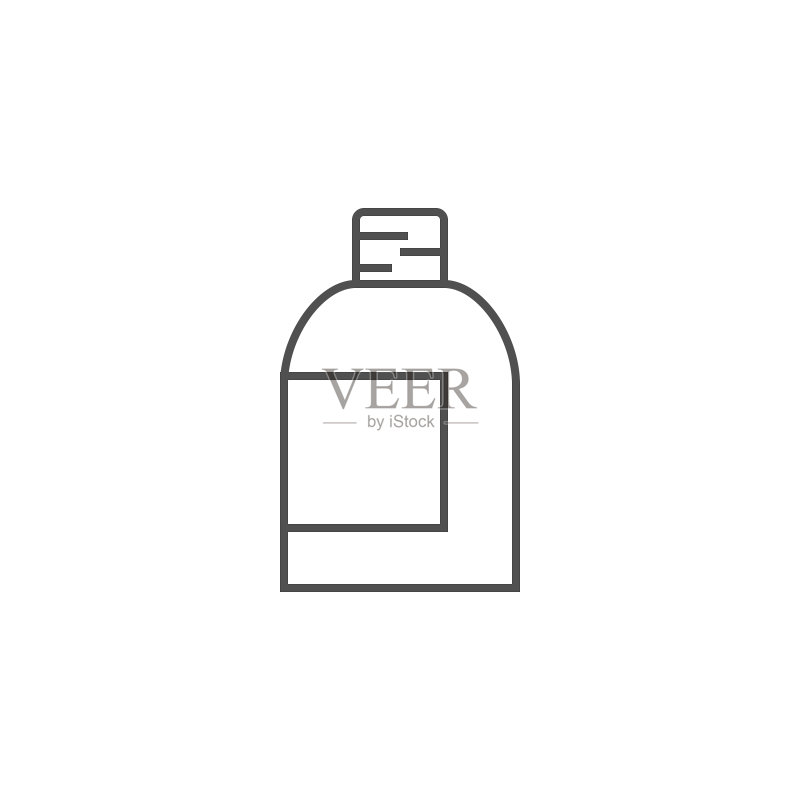 医疗药瓶图标图标素材