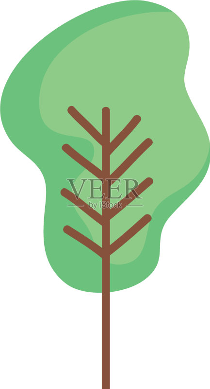 生态树叶植物图标图标素材