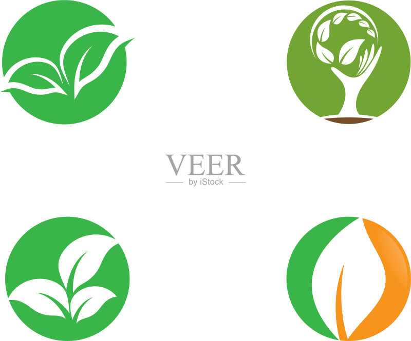 生态logo模板图标图标素材