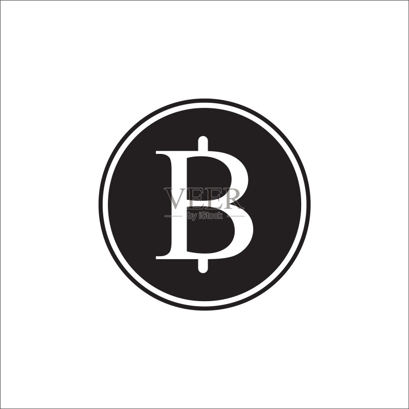 泰国泰铢货币符号Logo图标素材