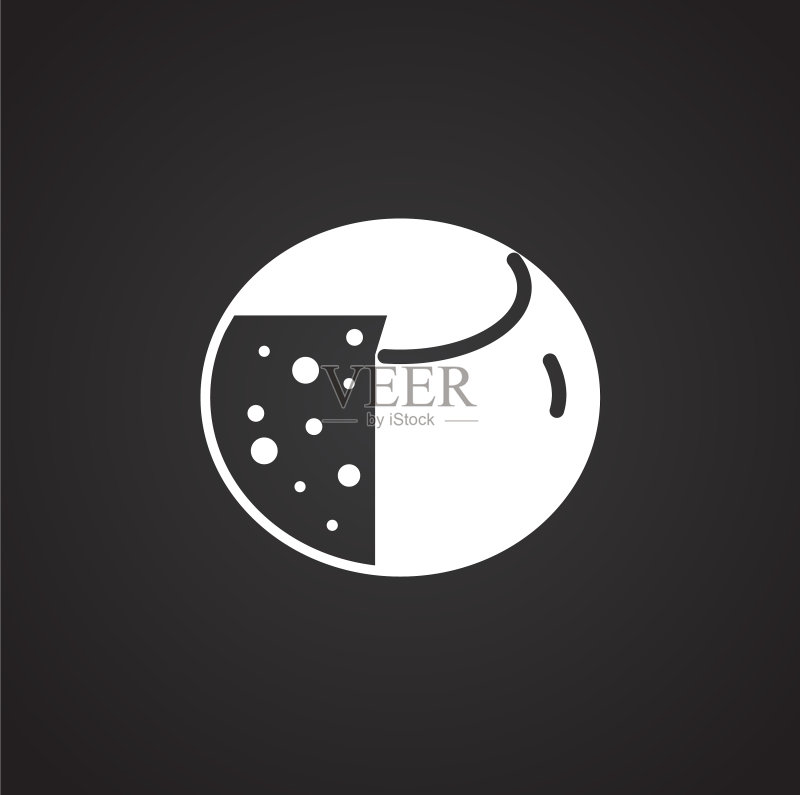 奶酪相关图标背景设计图标素材