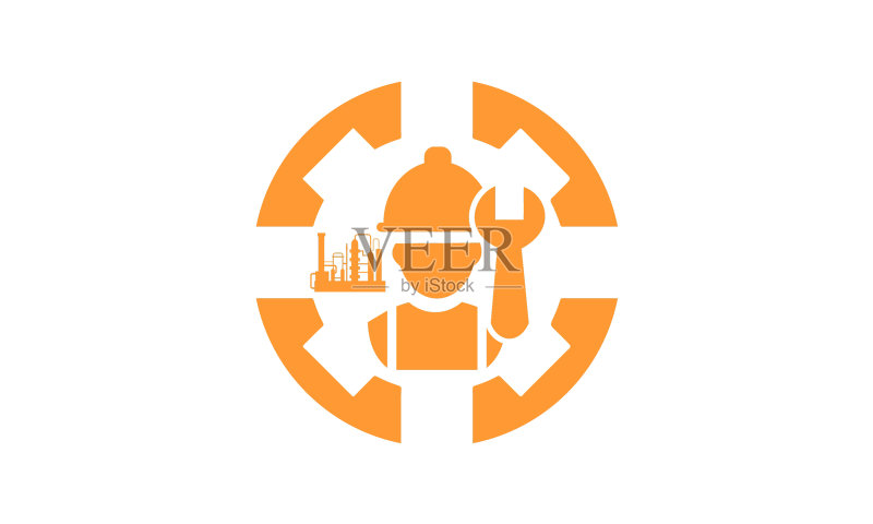 服务业工程设计logo图标素材