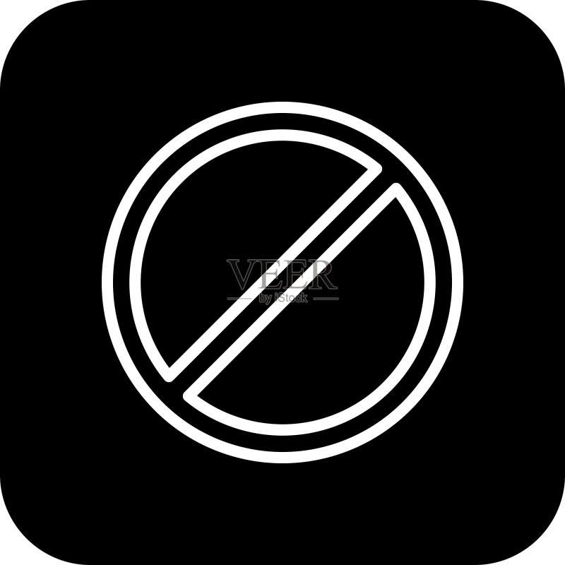 禁止图标图标素材