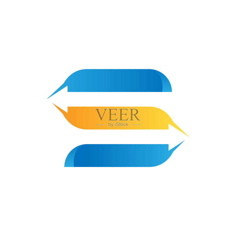 字母S物流货运公司logo设计图标素材