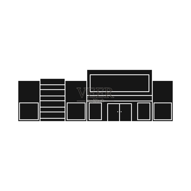 商店外观标志图标素材