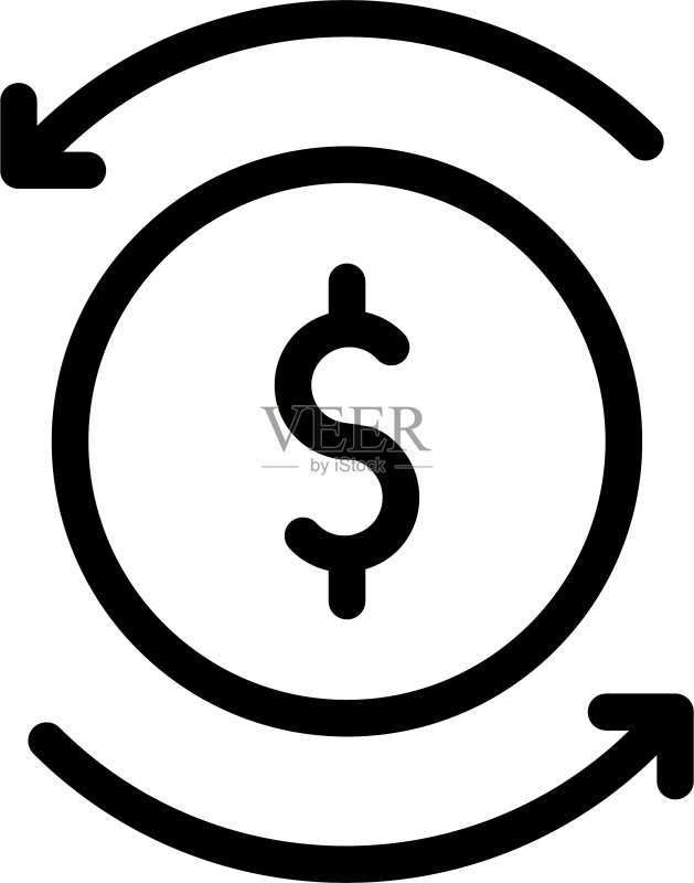 资金流图标素材
