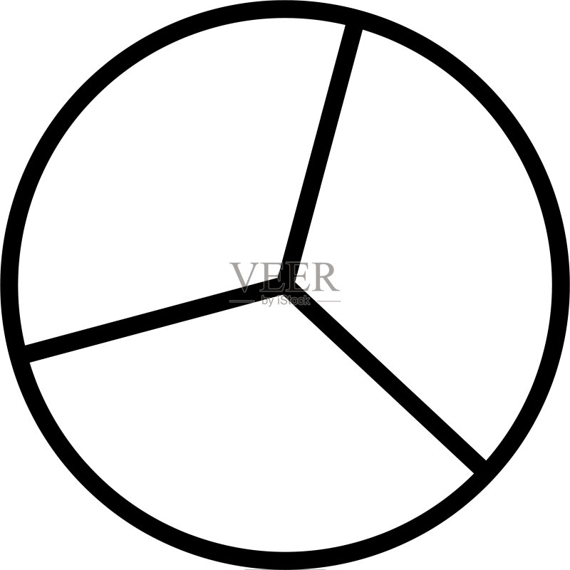 饼图的图标图标素材