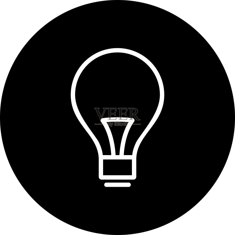 灯泡图标图标素材