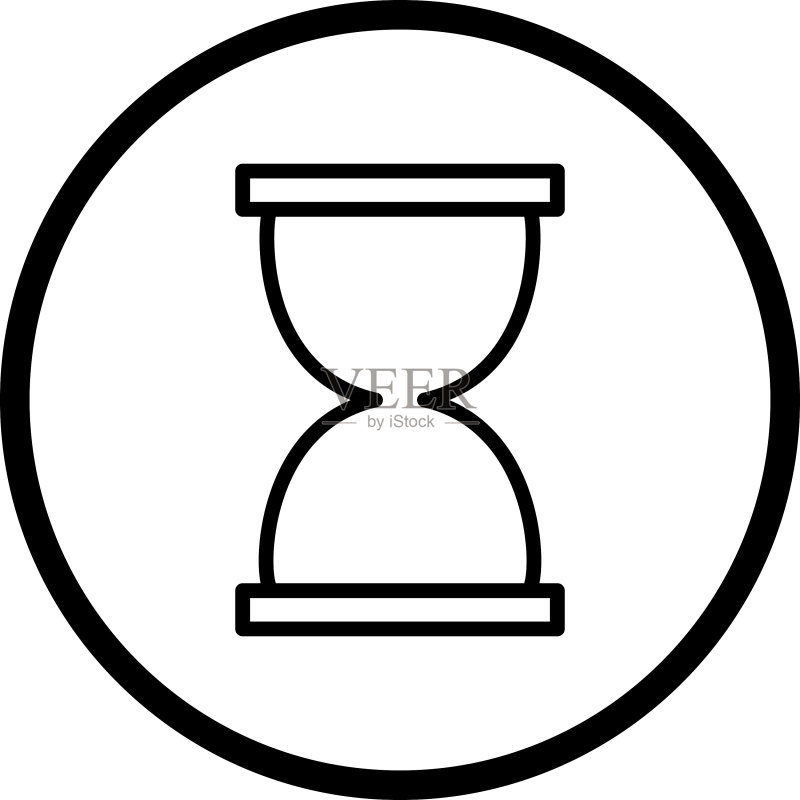 沙漏图标图标素材