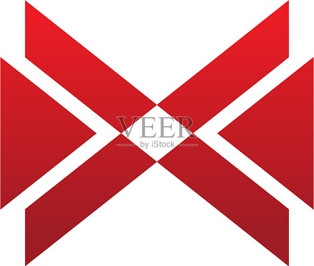 X字母初始公司标志图标素材
