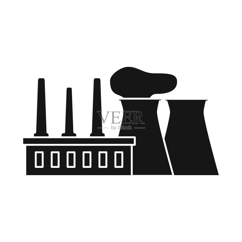 工厂和制造业logo设计图标素材
