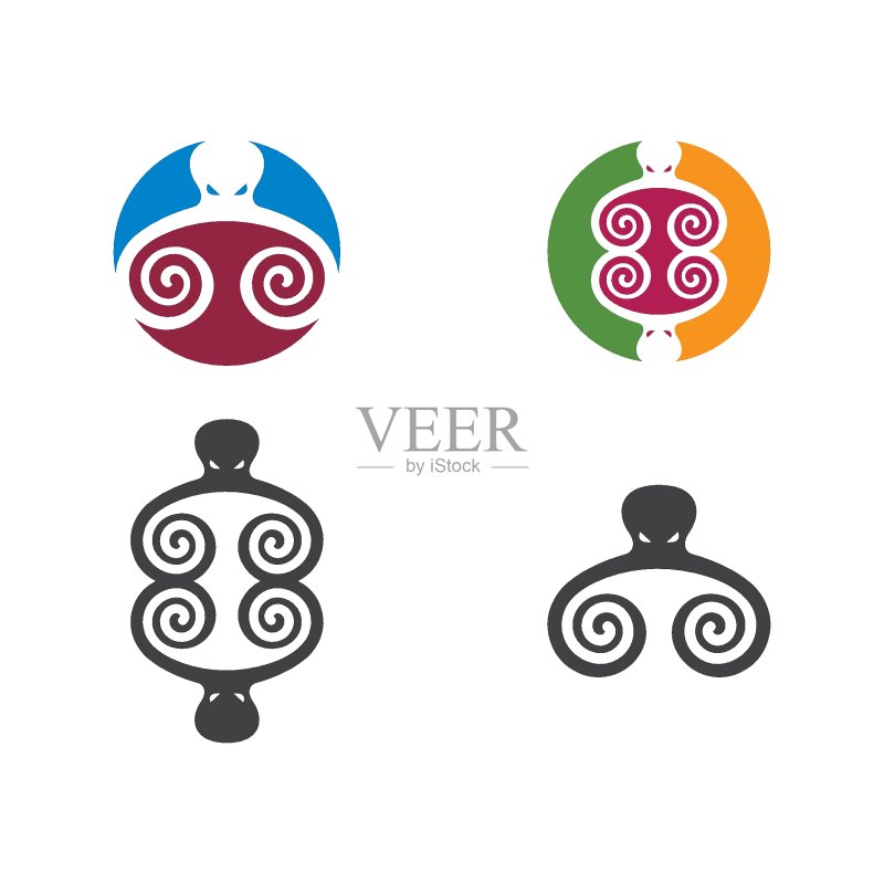 章鱼图标Logo矢量图设计图标素材