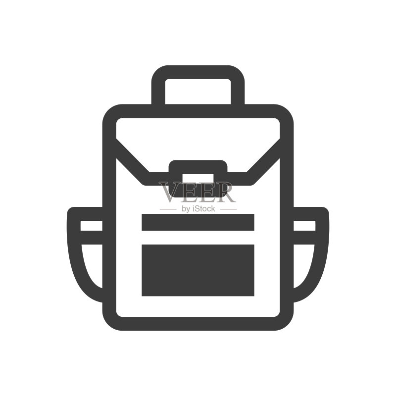 学校书包图标图标素材