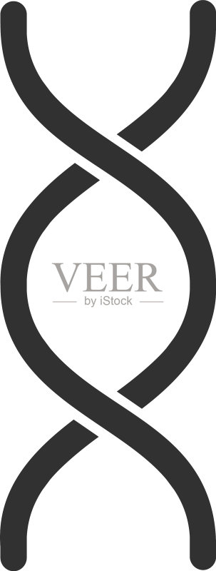 DNA图标现代简约扁平标志图标素材