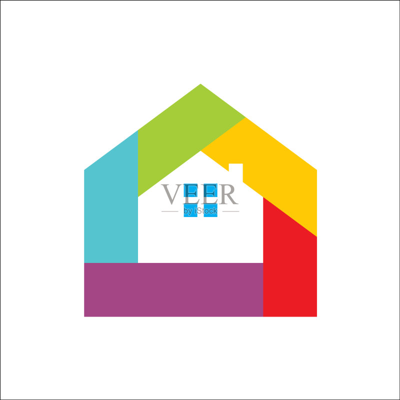 房地产、建筑标识设计图标素材