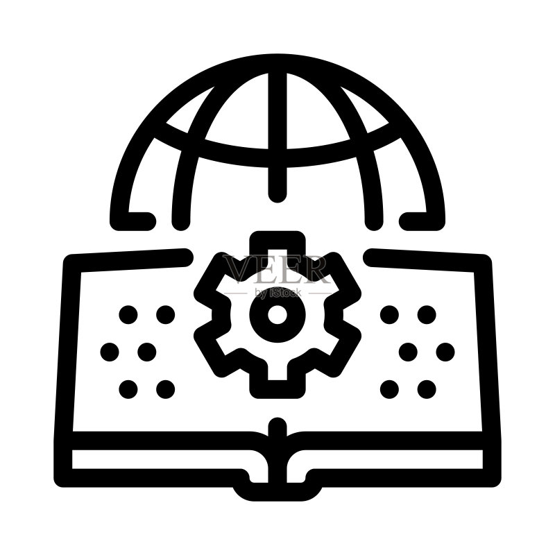 土壤科学图标矢量轮廓图图标素材