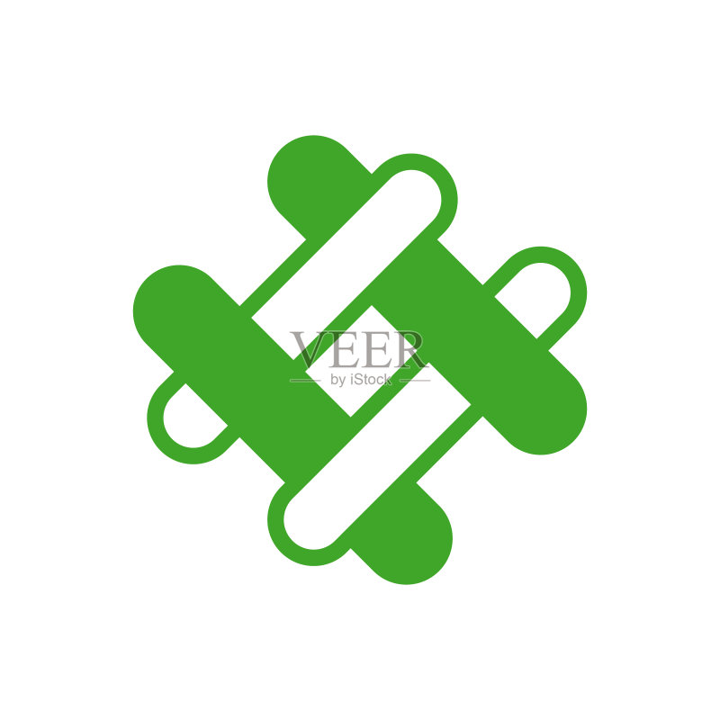 自定义话题标签图标Logo模板设计图标素材