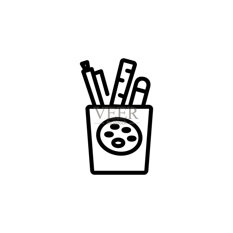 绘图工具图标应用于网页Logo图标素材