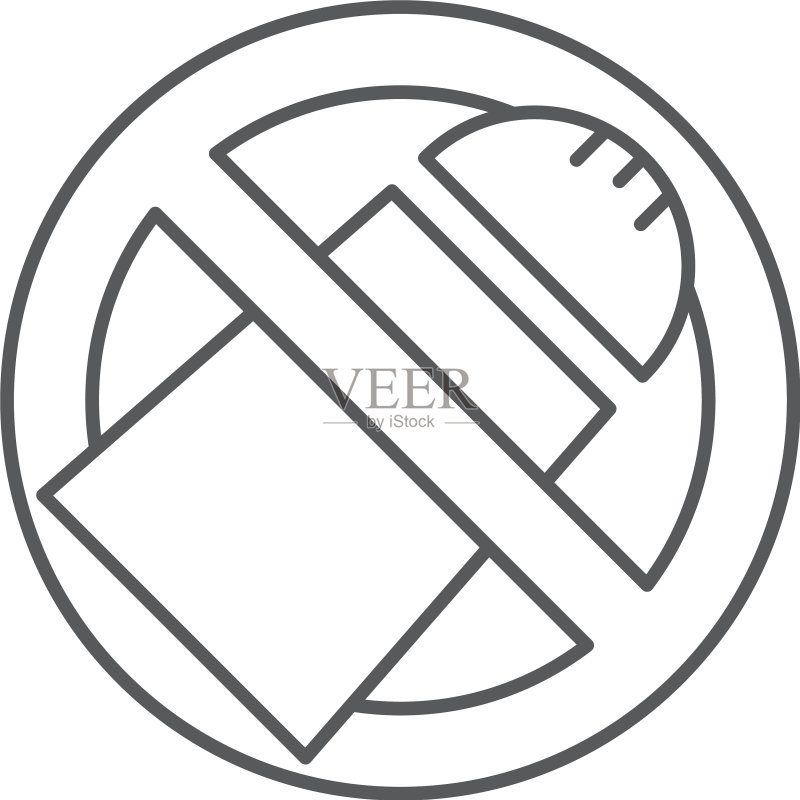 无钠食品标签图标符号图标素材
