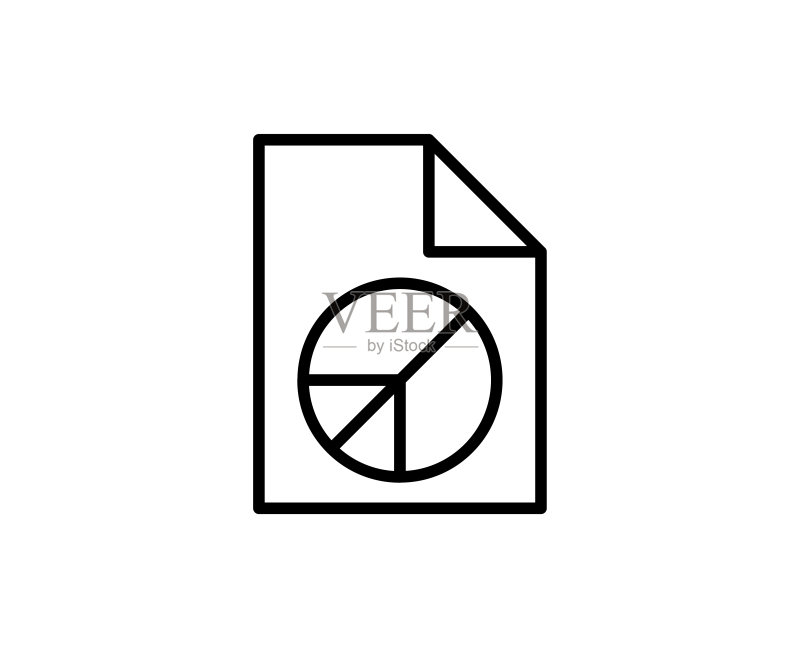 分析线性图标图标素材