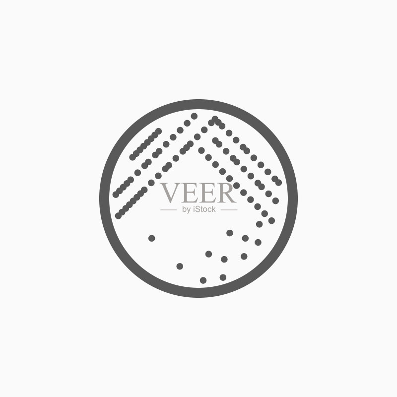 培养皿中的细菌图标图标素材