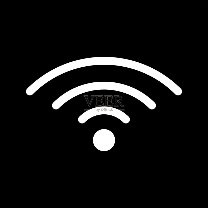 独特的无线网络符号图标图标素材