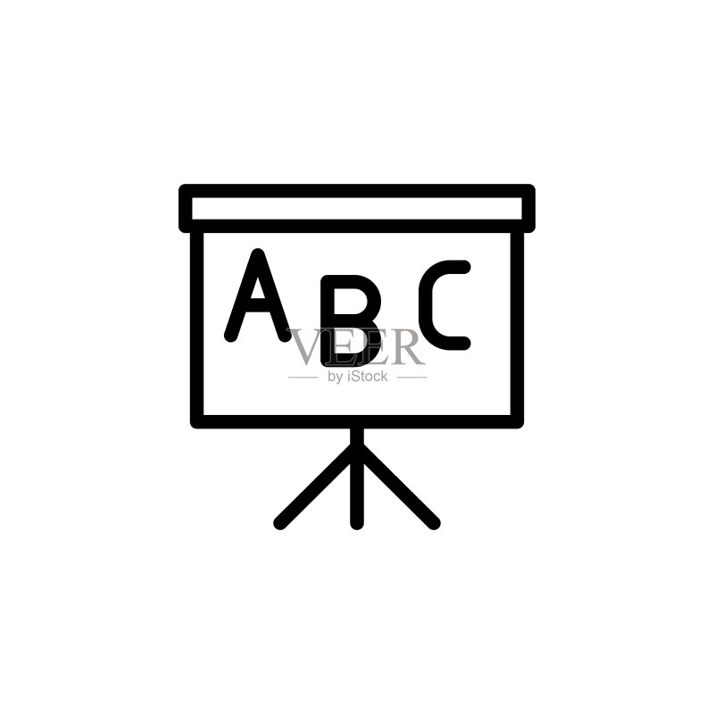 黑板图标图标素材