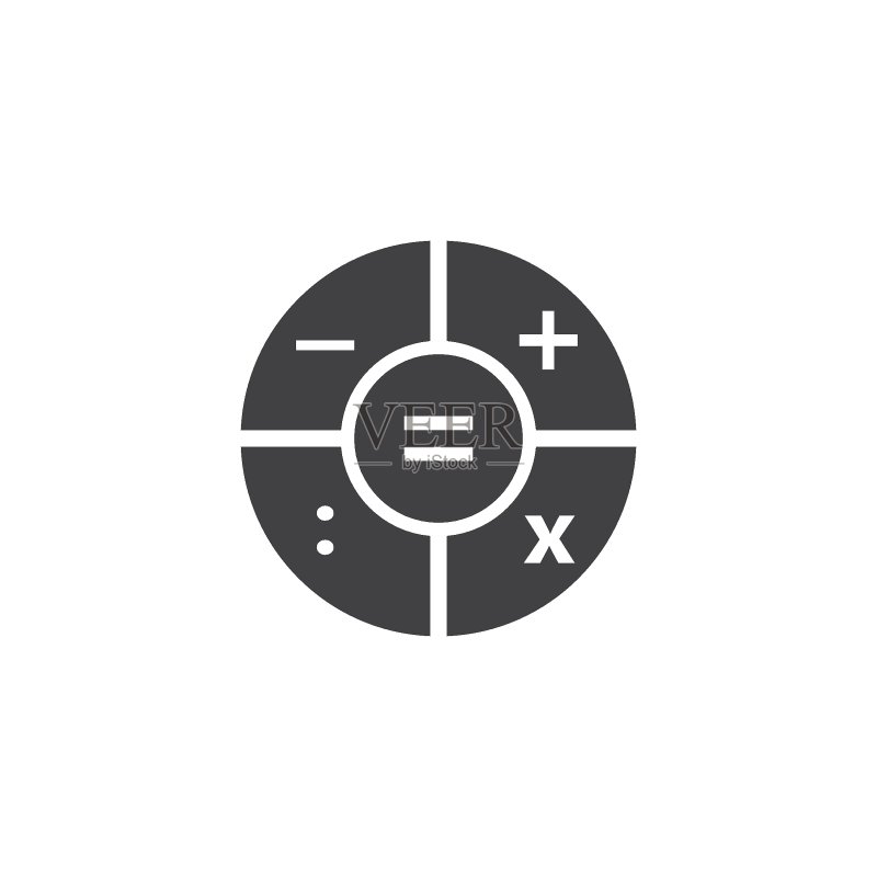 计算器图标矢量插图设计图标素材