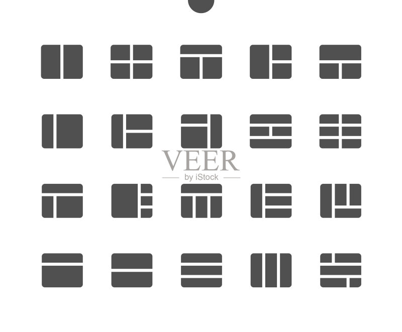 V6版式UI设计,像素级完美图标素材