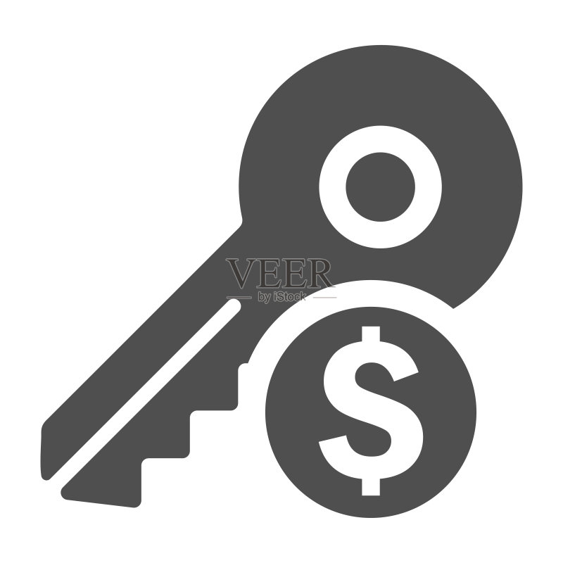 成功的灰色图标,资金安全图标素材