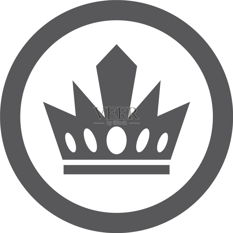 皇冠标志模板图标素材