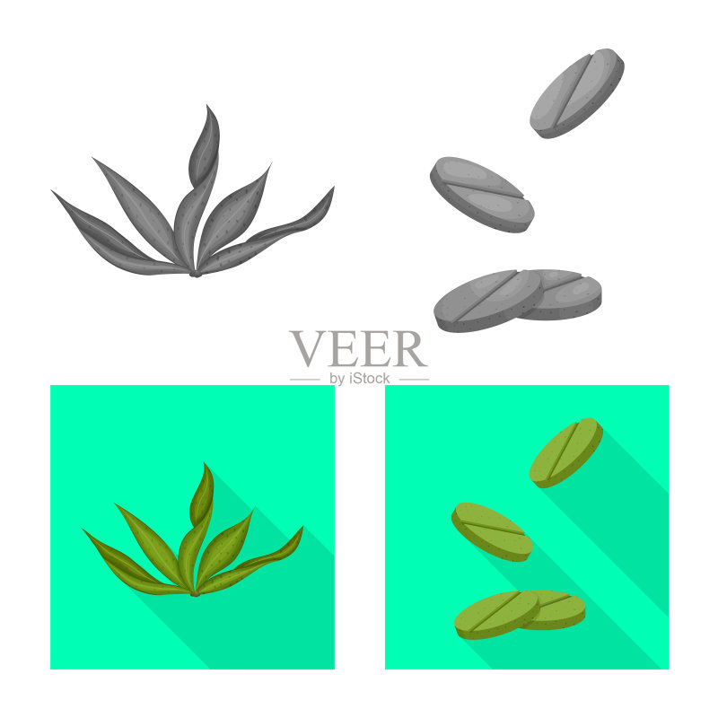 蛋白质和海洋图标合集图标素材