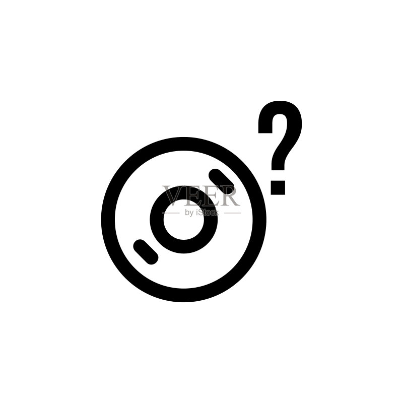 适用于应用程序Web的光盘信息图标图标素材