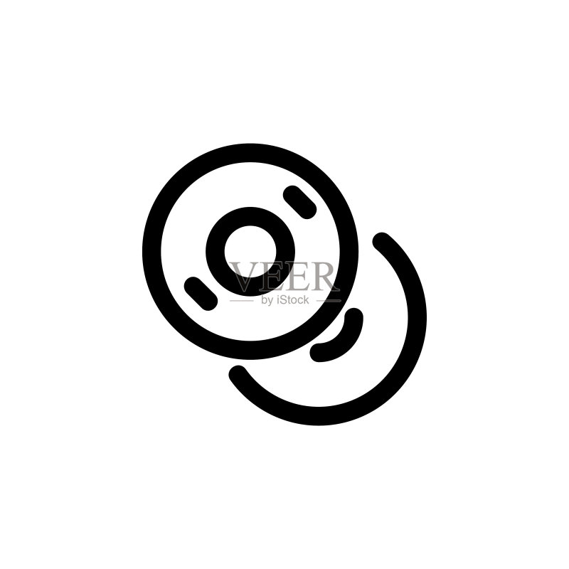 应用程序Web徽标光盘图标图标素材