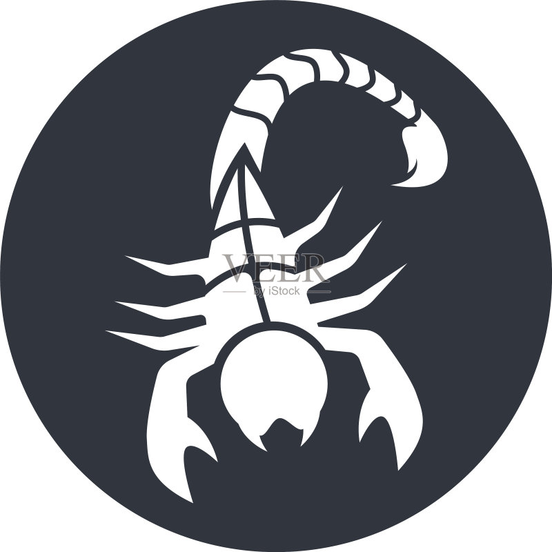 蝎子Logo模板图标素材