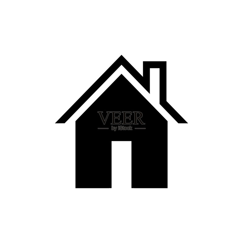 房屋图标设计矢量模板图标素材