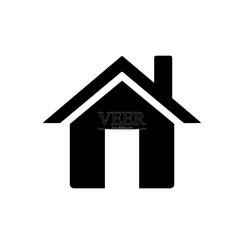 房屋图标设计矢量模板图标素材