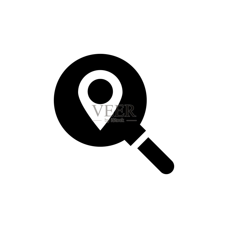 地图搜索图标图标素材