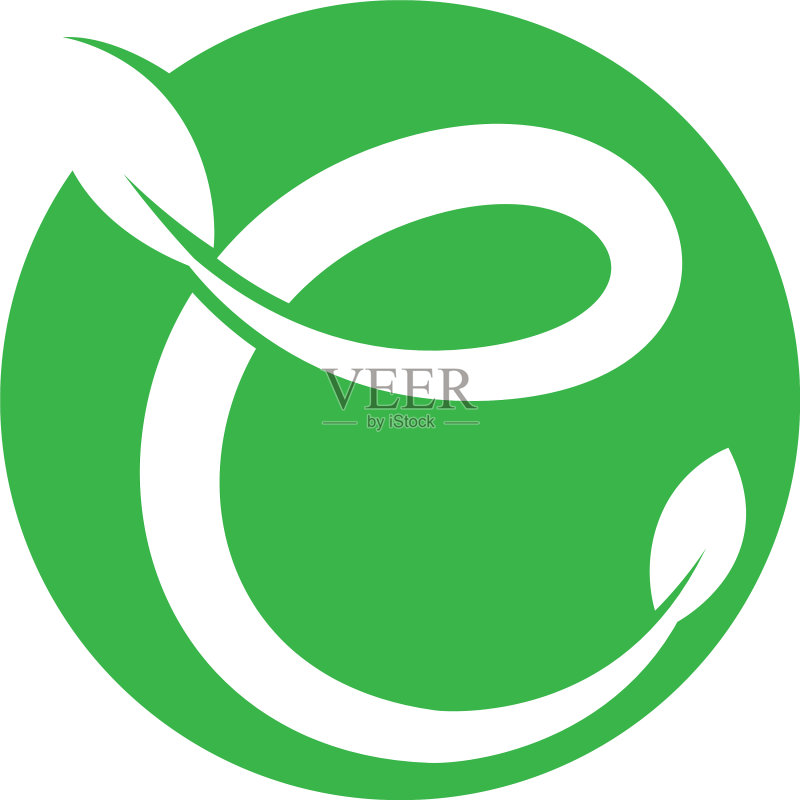 叶子logo图标图标素材