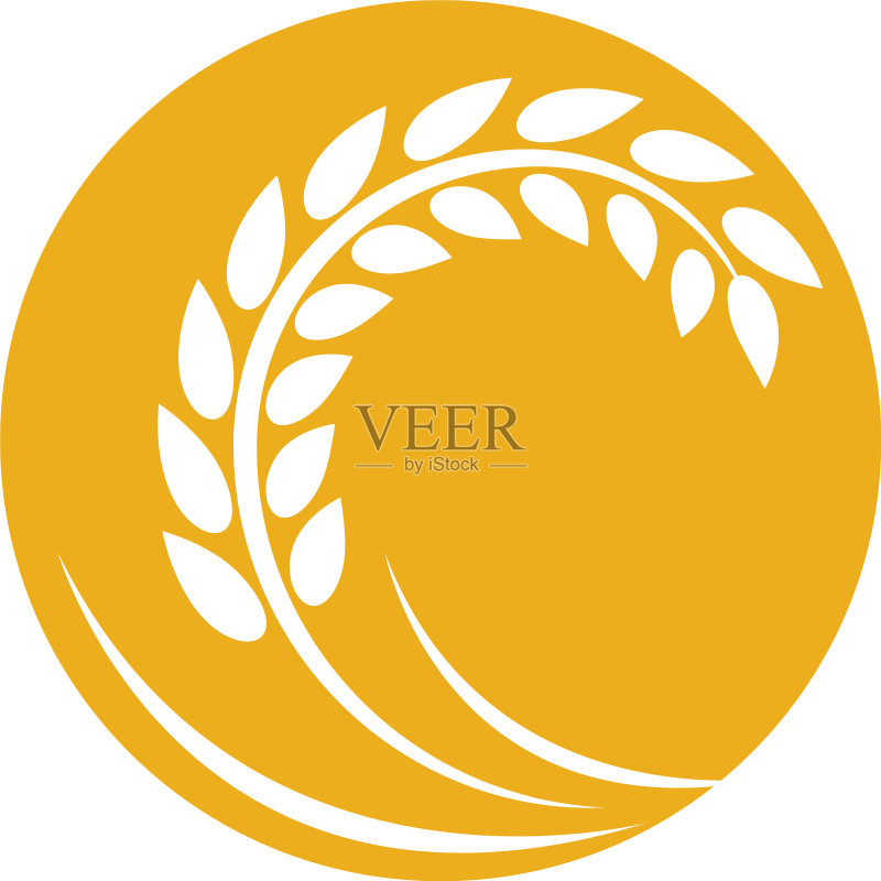 小麦logo模板图标图标素材