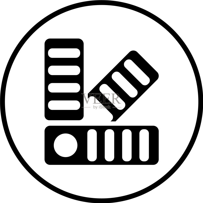 颜色指南图标目录设计图标素材