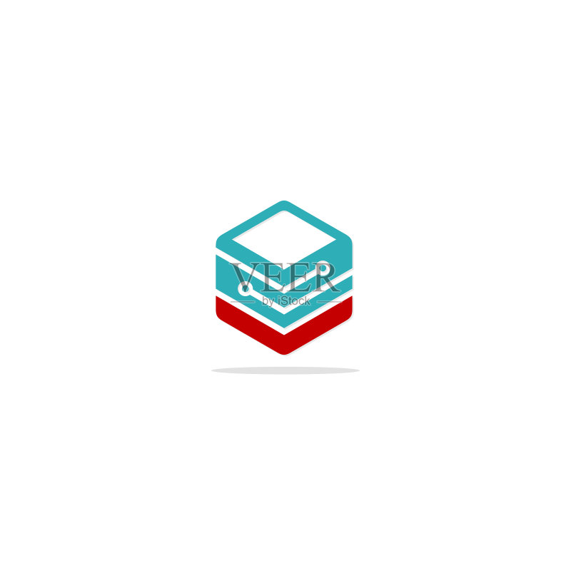 立方体盒子科技logo图标素材