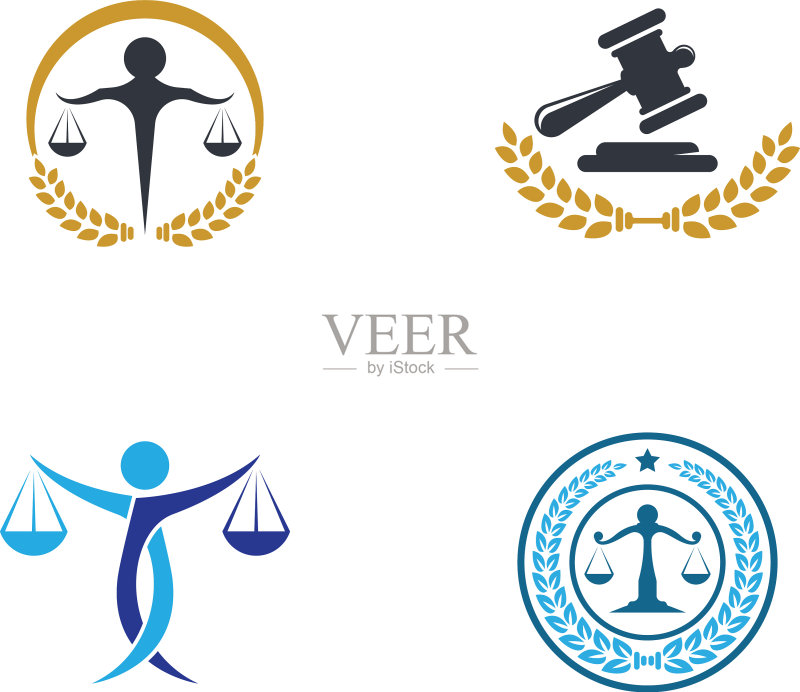 正义与法律Logo图标图标素材
