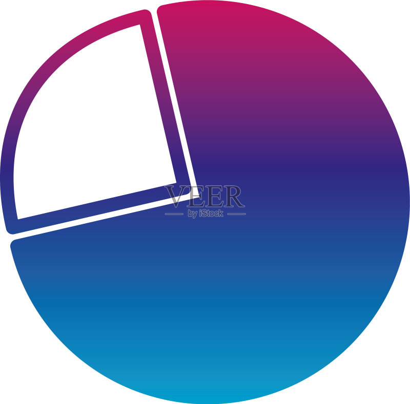 工作流程蛋糕渐变线条图标图标素材