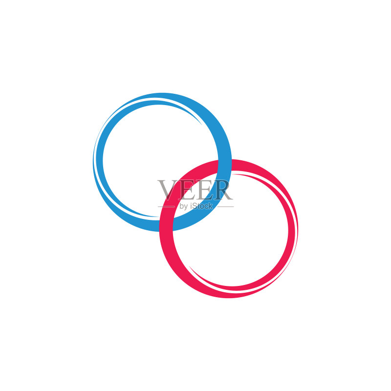 3D链接环logo图标素材