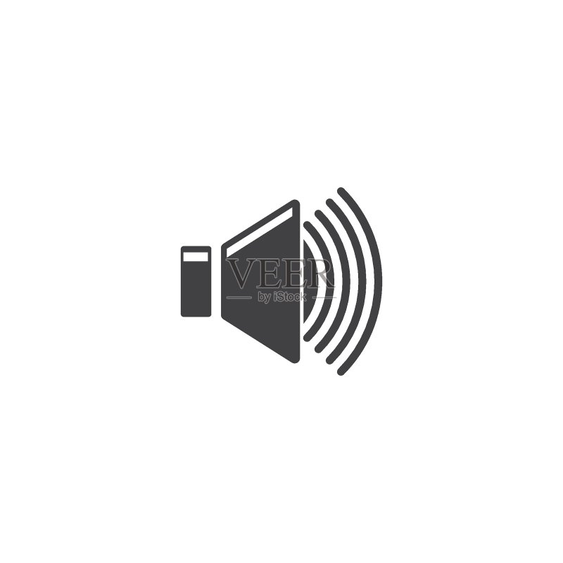 扬声器图标和符号图标素材