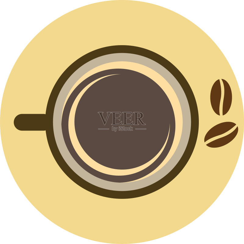 咖啡杯符号图标设计图标素材