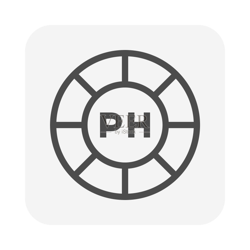 pH值刻度图标图标素材
