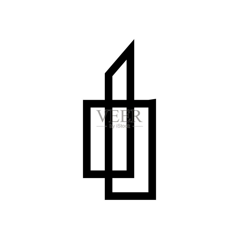建筑矢量图标插画图标素材
