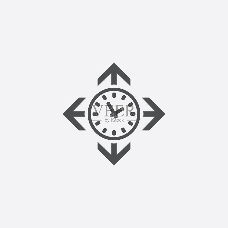 时间箭头图标图标素材